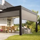 Custom patio shades
