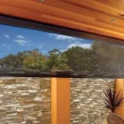 Custom patio shades